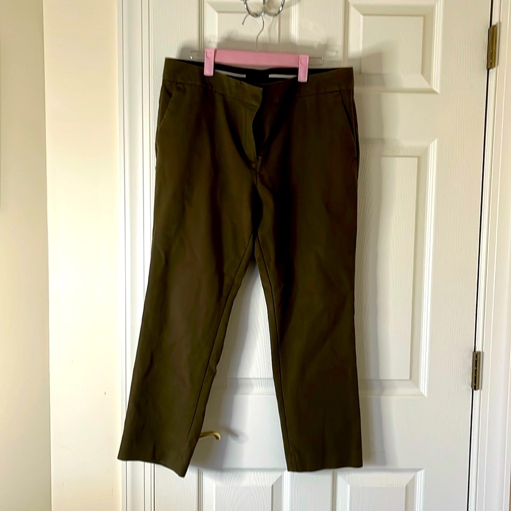 Ann Taylor Devin fit crop pants, cigarette crop pant